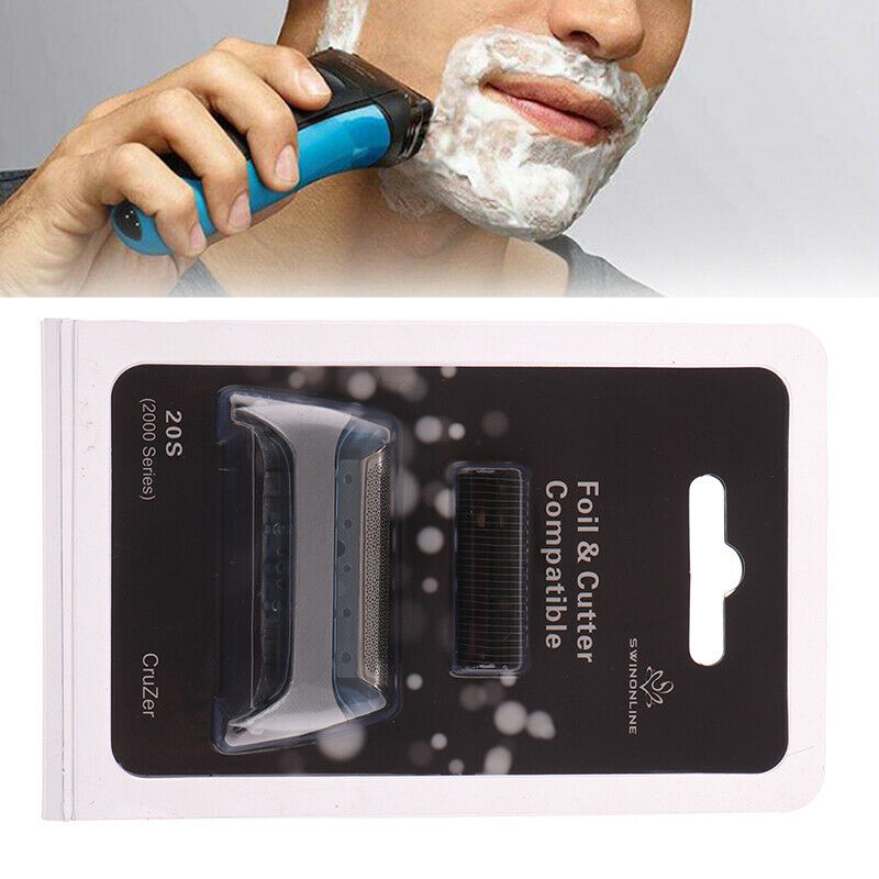 Electric Shaver Razor Replacement  Foil + Cutter Blade for BRAUN 20S 2000 SeBDA