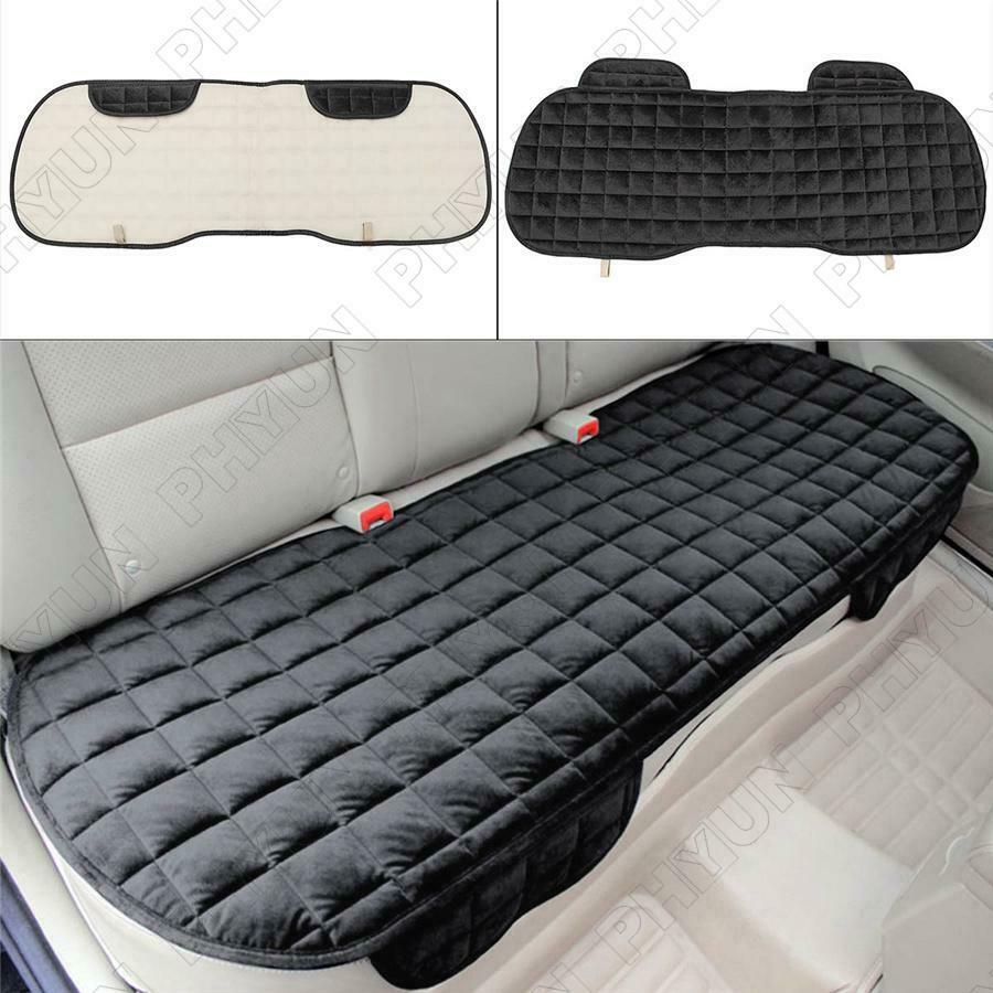 Universal Car Rear Seat Cushion Protector Mat Black Sponge For Car SUV Truck