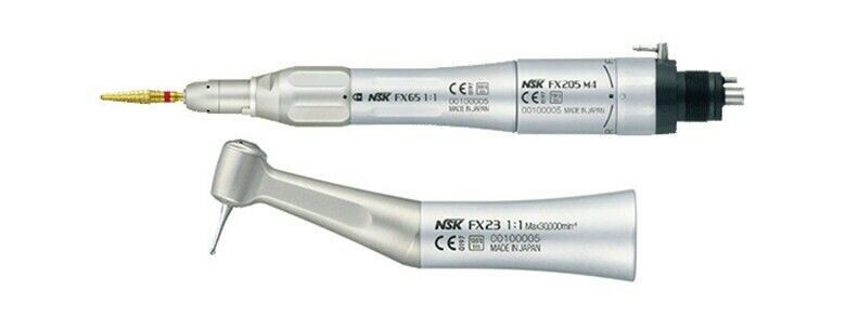 Dental NSK FX205 AIR MOTOR NOSE CONE CONTRA ANGEL HANDPIECE KIT MIDWEST 4HOLE