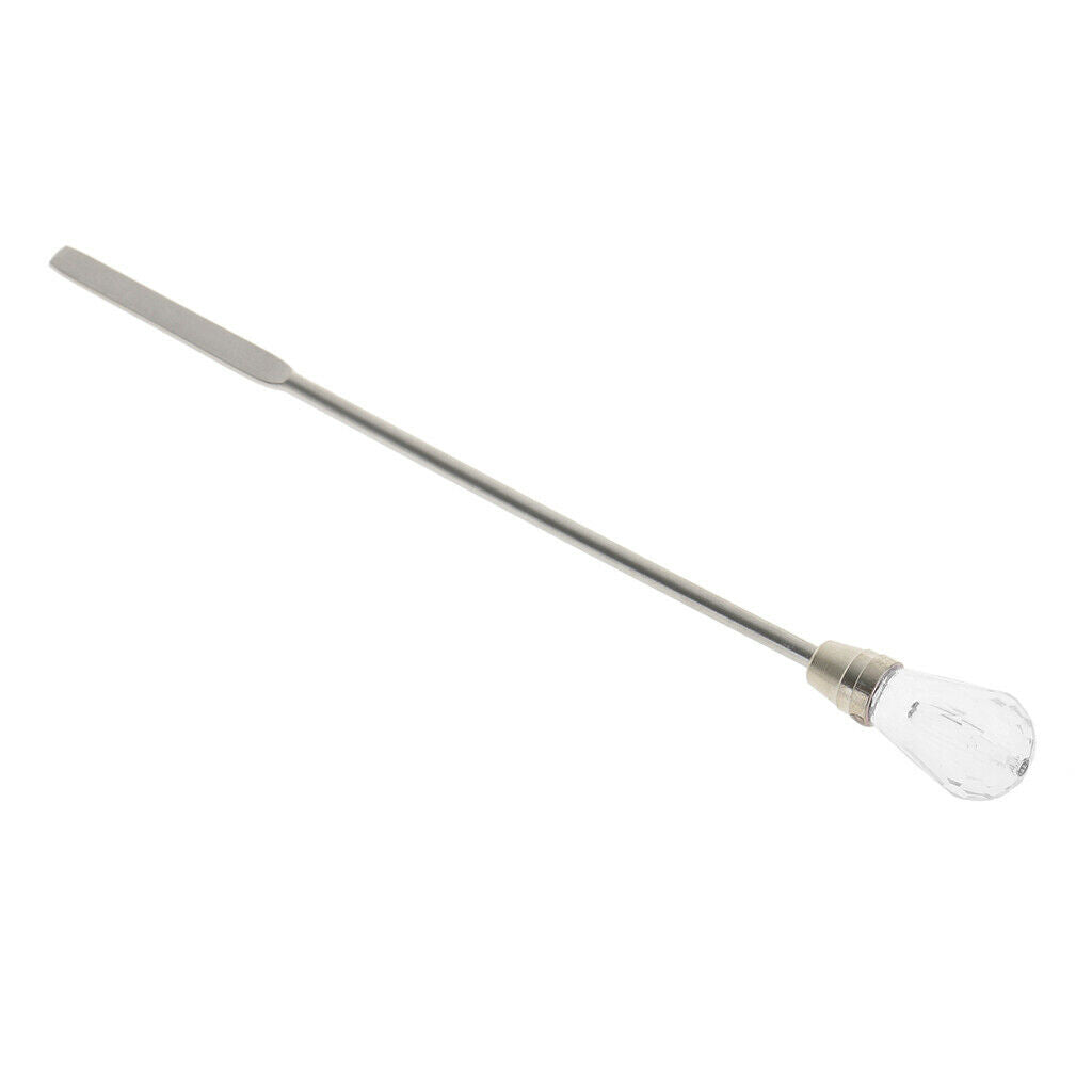 Permanent Makeup Eyebrow Tattoo Pigment Mix Stirring Rod Stick Spatula Clear