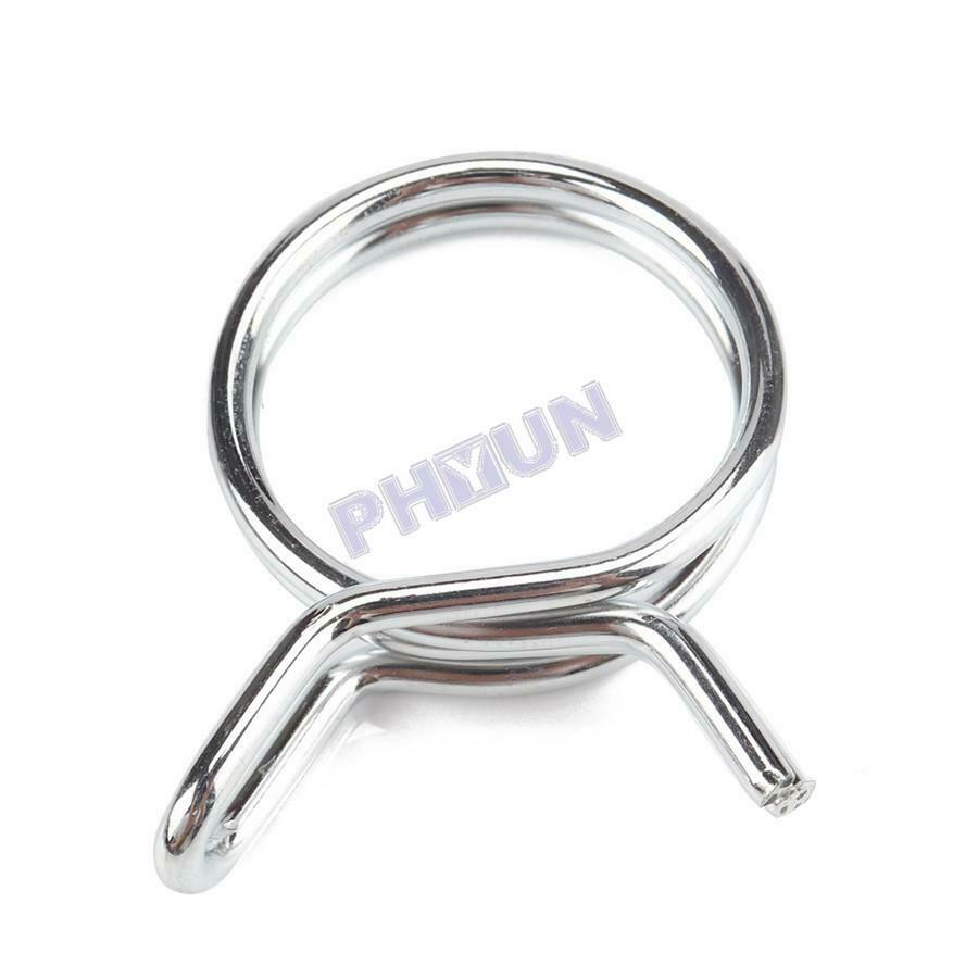180Pcs Double Wire Fuel Line Hose Tube Spring Clamp Assortment Î¦5-Î¦24 Durable