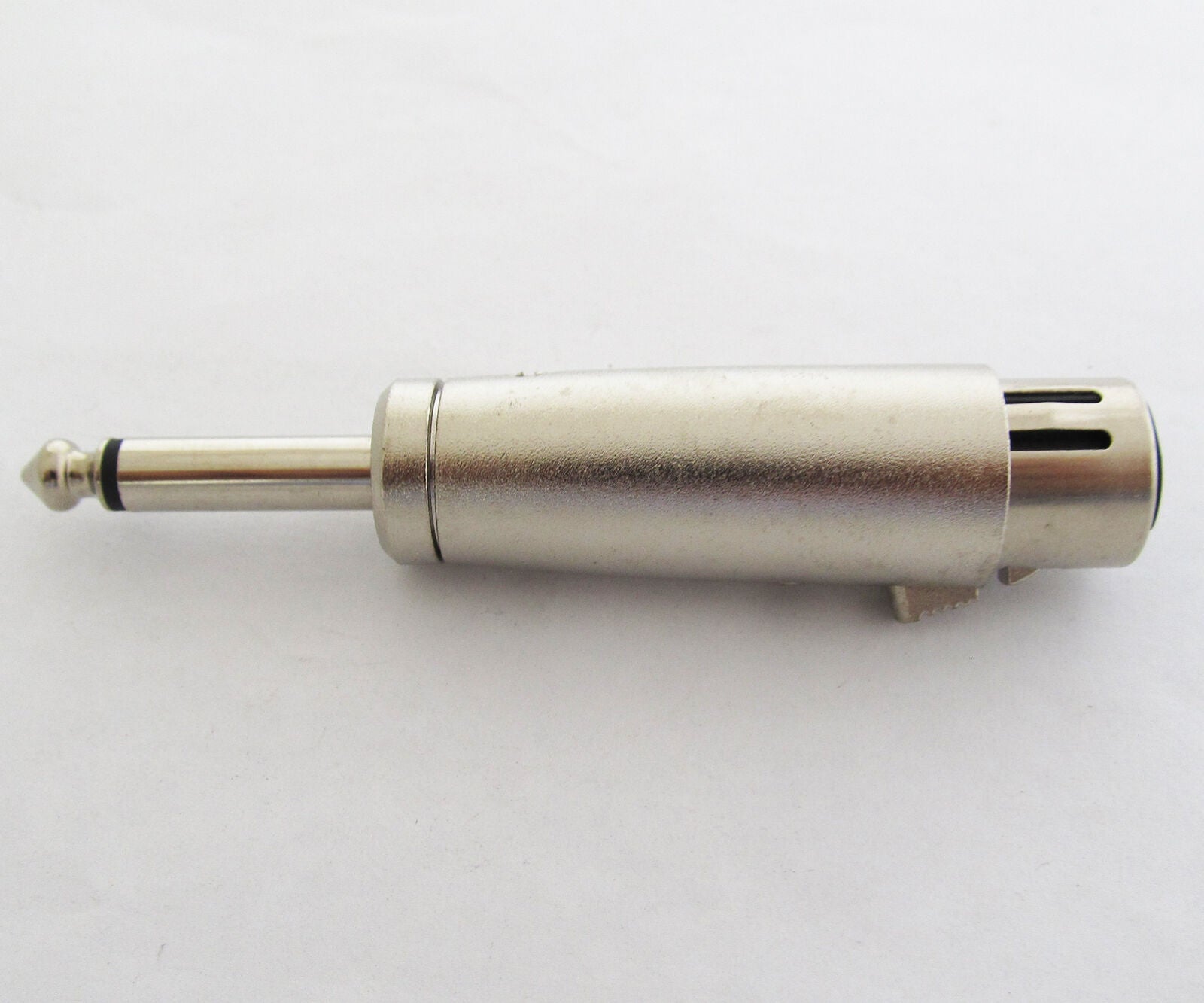5pcs XLR 3 Pin Microphine Jack to 6.35mm Mono Plug Audio Adapter SL5238