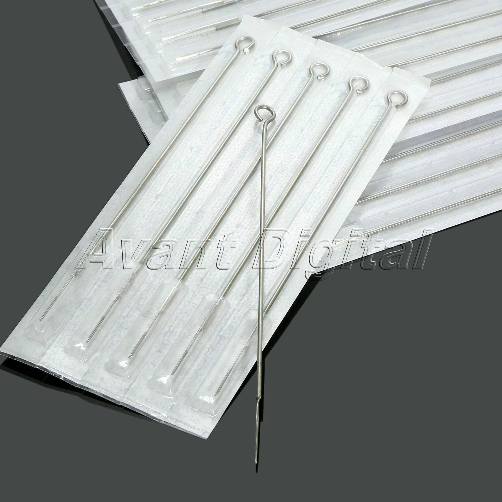 50pcs tattoo needle round liner needle surgical steel made 3RL+5RL+7RL+9RL+5RS