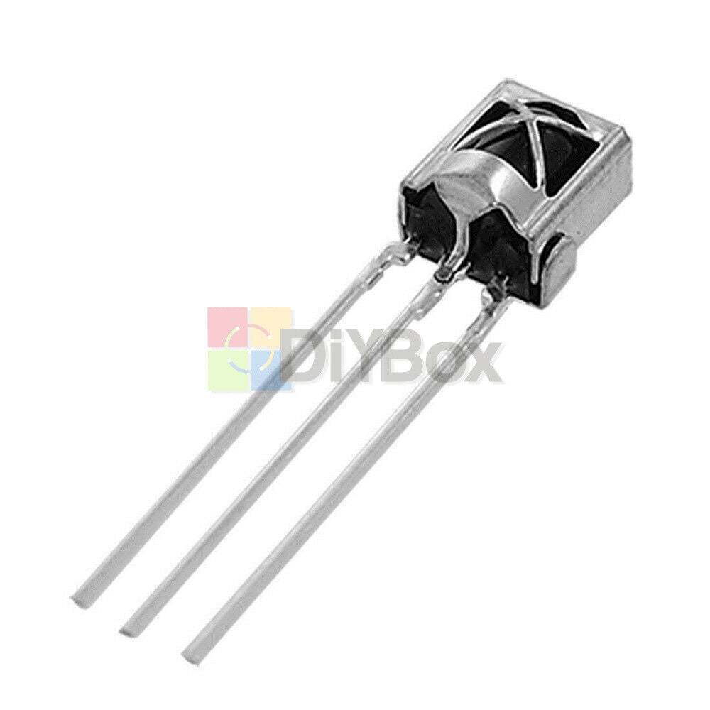 [100PCS] TL1838 VS1838B HX1838 Universal Infrared Receiver with Metal case A857
