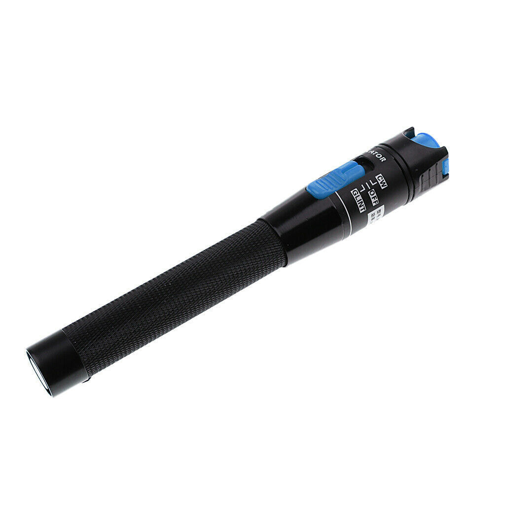 3Pcs Visual Fault Locator Red Light Fiber Optic Meter 1mW Cable-Black