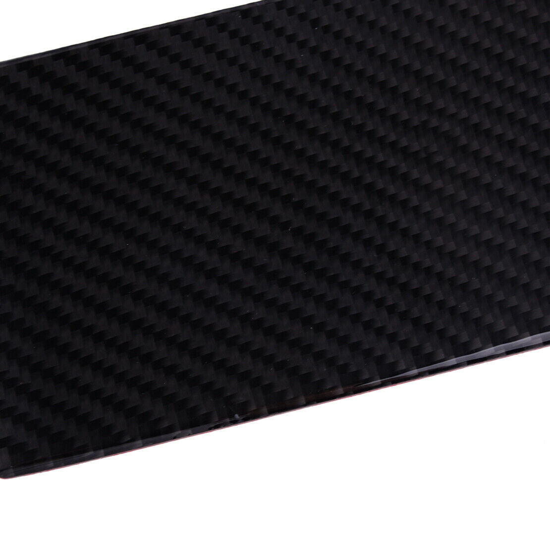 Real Carbon Fiber Rear Water Cup Holder Frame Cover Trim Fits For Infiniti Q50