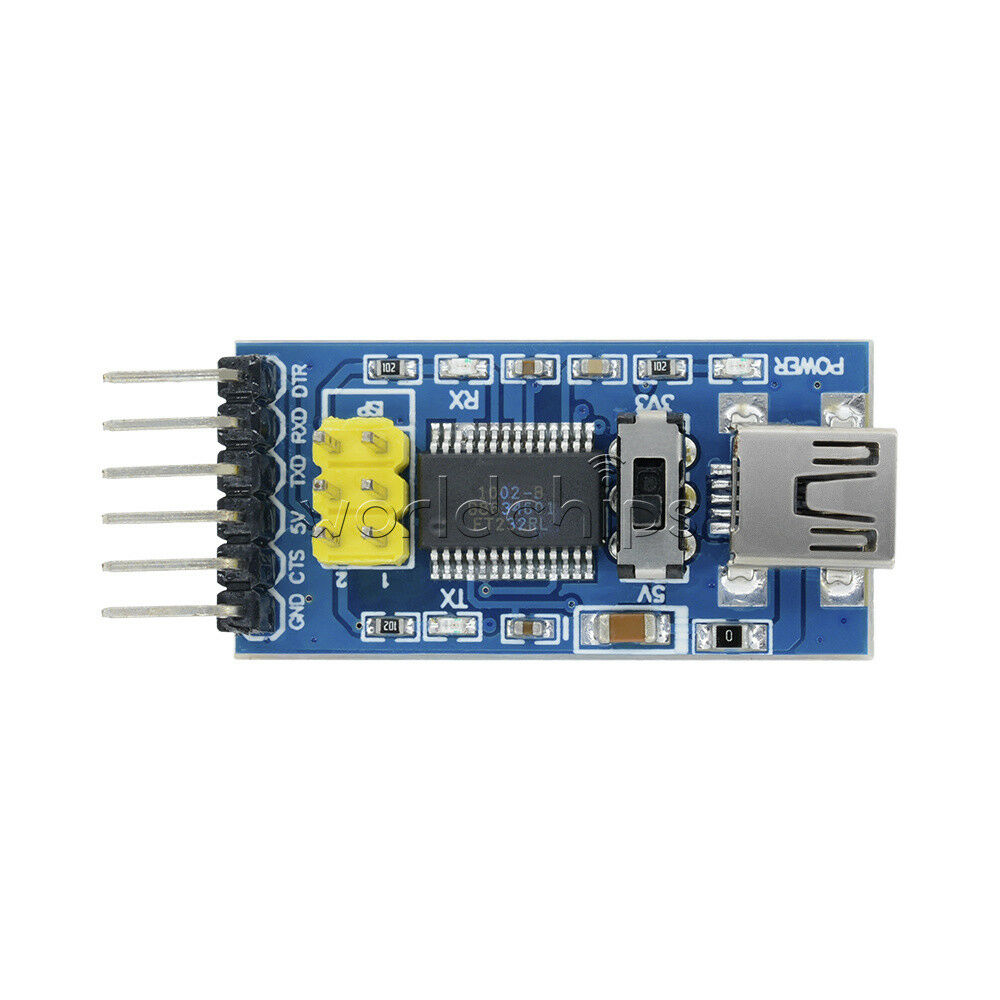 Basic Breakout Board For FTDI FT232RL USB to Serial IC For Arduino New 3.3V 5.5V