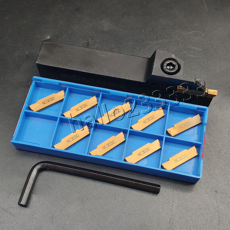 MGEHL1616-3 16*100mm lathe External Turning Tool Holder+MGMN300-M 3mm CNC insert