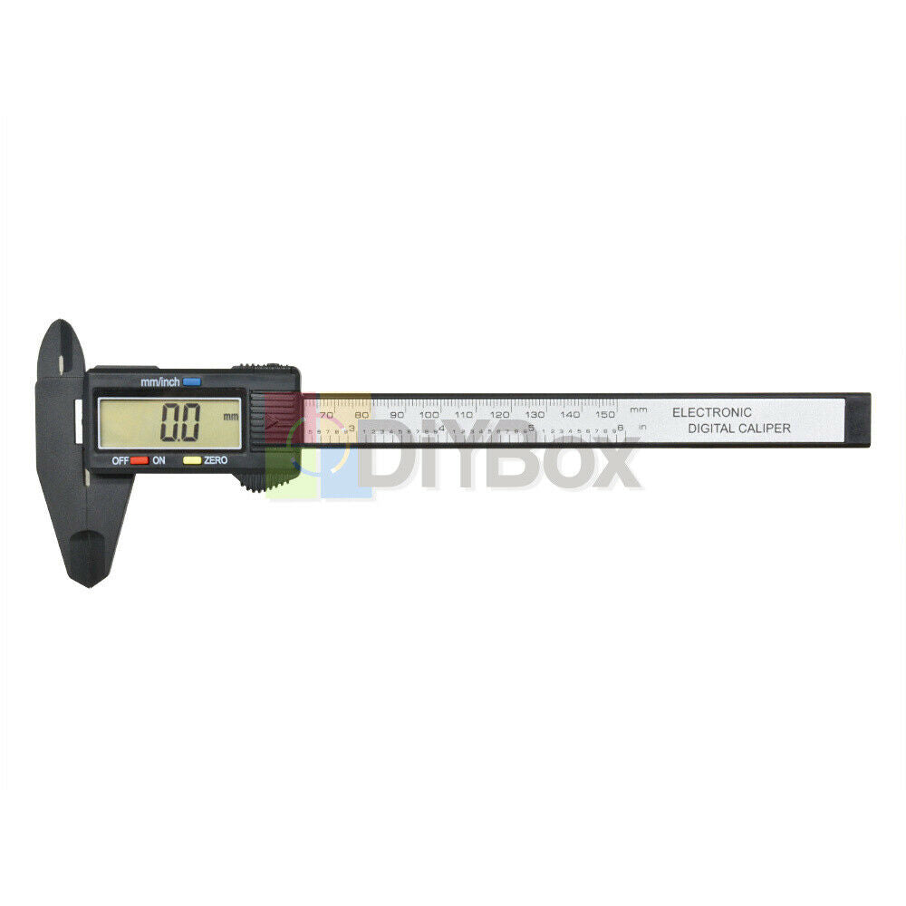 ï¼ˆ0-150mmï¼‰LCD Digital Electronic Carbon Fiber Vernier Caliper Gauge Micrometer