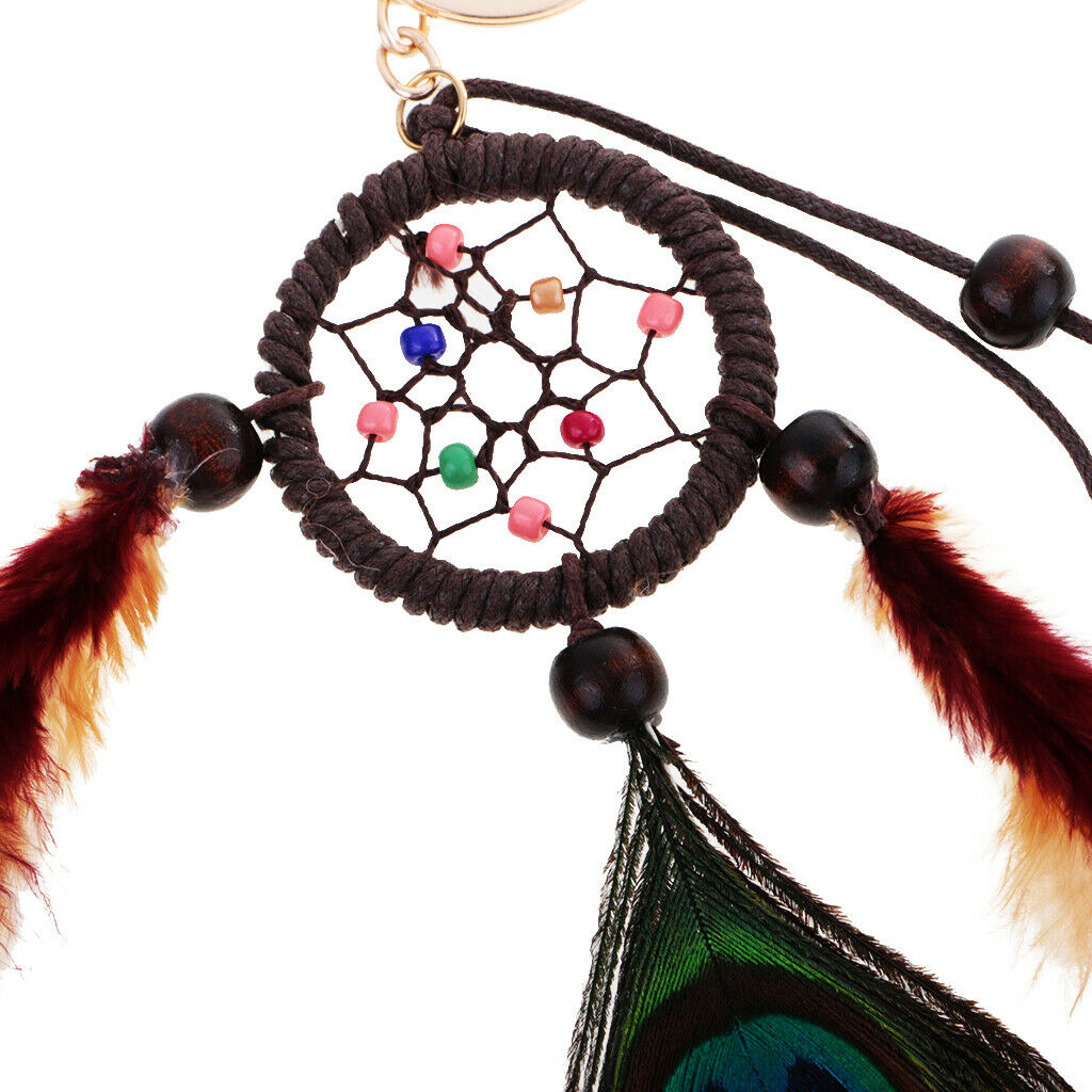 Dream Catcher Feather Tassel Keyring Key Chain Ring Keychain Charm Pendant