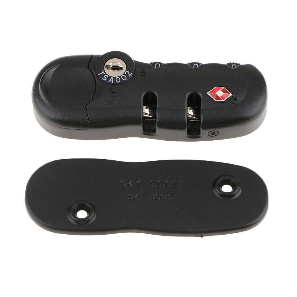 Dial Lock TSA Luggage Suitcase Built-in Customs Combination Lock TSA002 Special