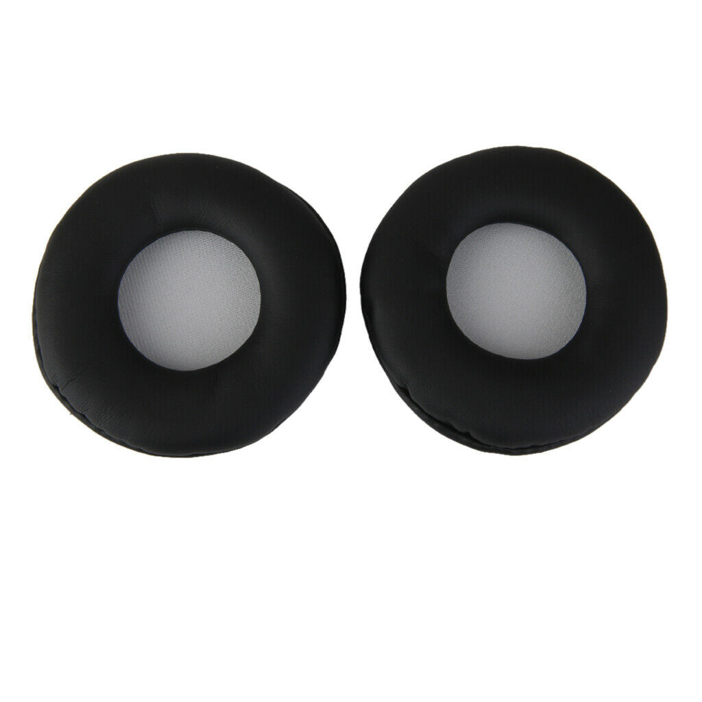 Sponge Earpad Cushion Pad For   MDR-ZX600 -Black with White