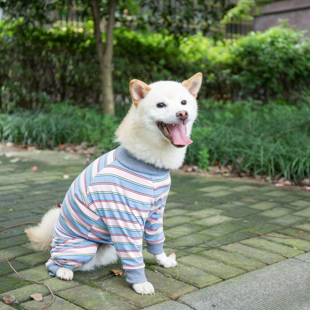 Dog Suit/Bodysuit/Jumpsuit/Long Sleeve 4 Legs Pajamas for Medium Large Dogs