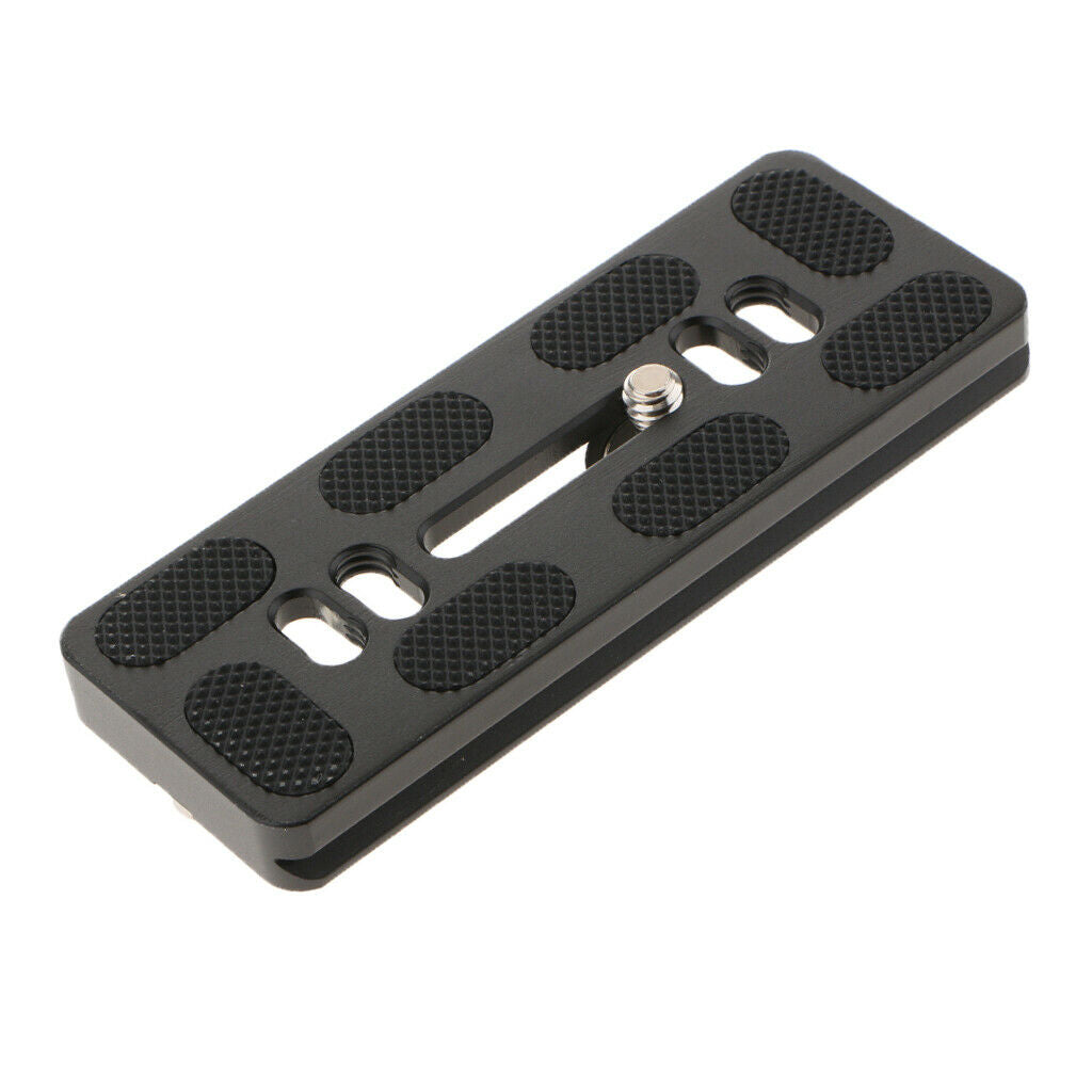 PU-100 Aluminium Quick Release Plate QR Clamp 100mm for Benro Arca Swiss Digital