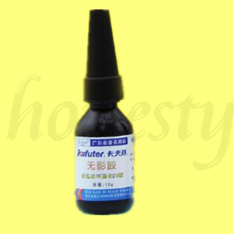 10g Kafuter Strength Glue Strong Bonding UV Light Cure Adhesive for Metal Glass