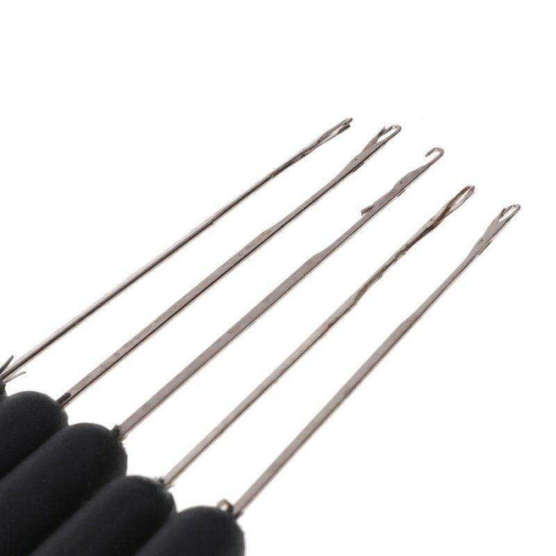 5Pcs Crochet Hook Latch Lock Needle Making Knitting DIY  Craft Tool