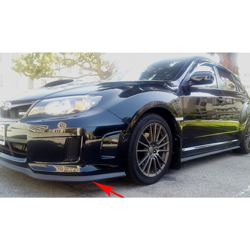 2.5m Car Bumper Lip Strip Car Front Bumper Rubber Protectors Exterior Mouldings