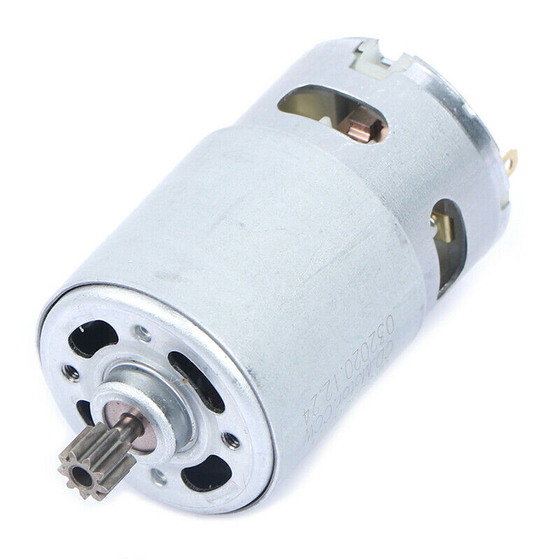 1PC 12V 19500 RPM DC Motor with Two-speed  9 Teeth Torque Gear Box for Drill TH