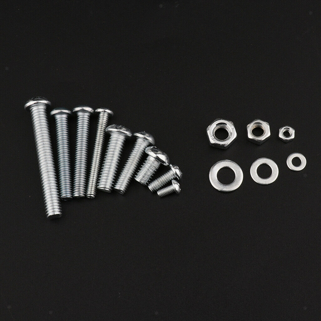 M3 4 5 6 cylinder screws with hexagon socket screws nuts