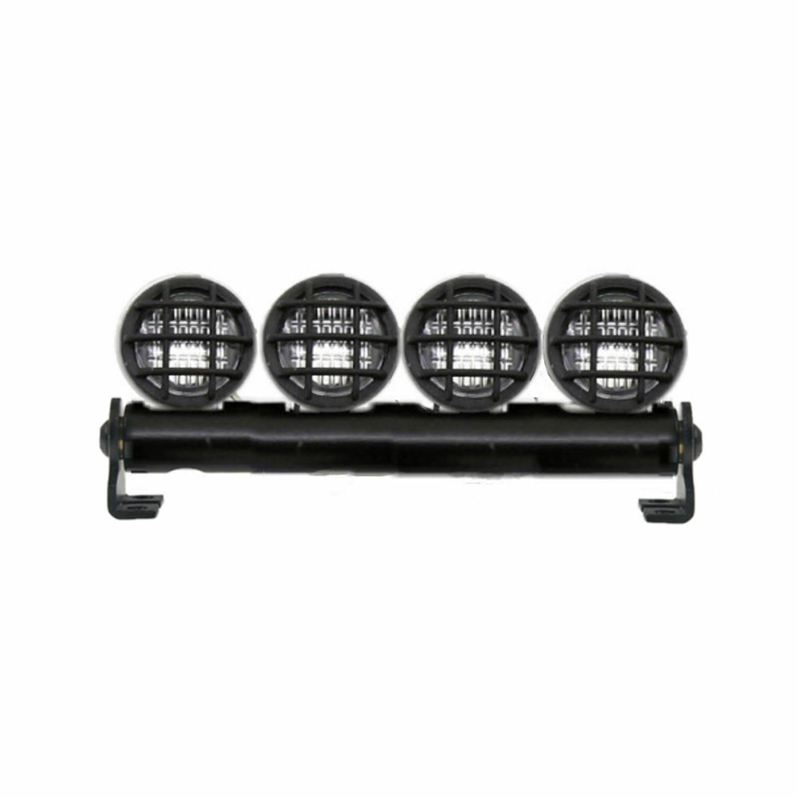 1:24 Metal Roof Lamp Headlight Kit for Axial SCX24 AXI00001 Trucks Upgrade