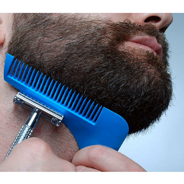 Comb Trim La Beard Stencil Guide Cut for Shaving New