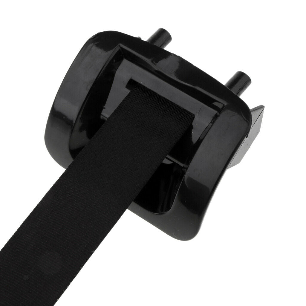 Durable Black Travel Suitcase Luggage Bag Strap Belt Holder Hang Hook Clip