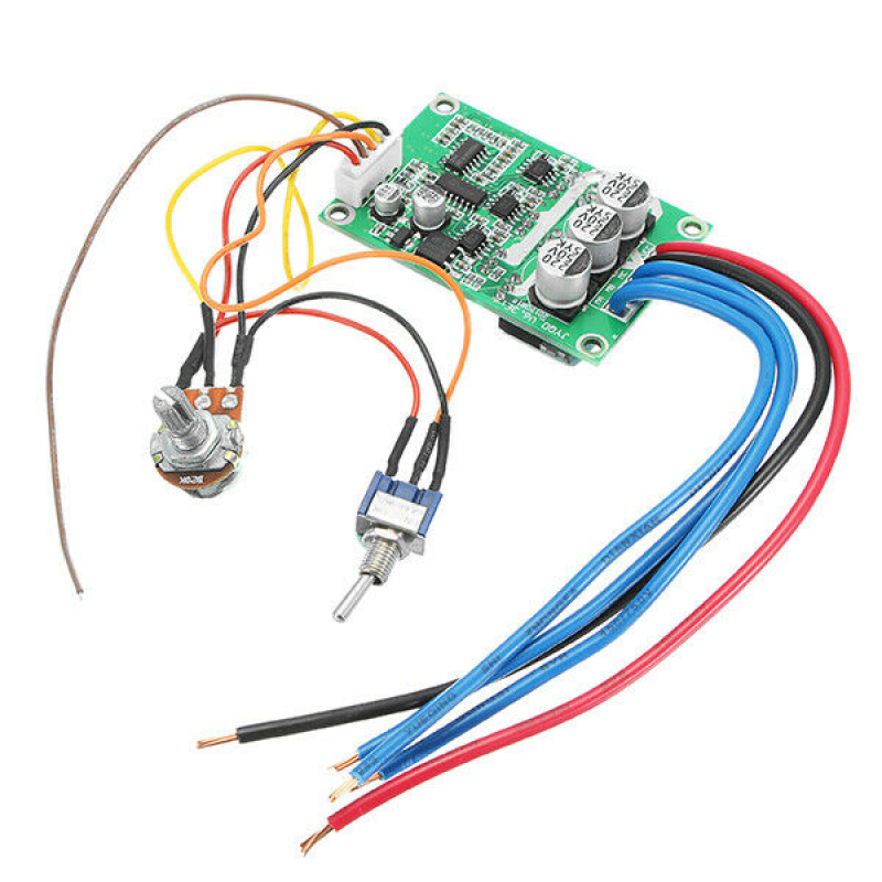 Dc 12V-36V 500W High-Power Drive Board Assembly Brushless Motor Controller