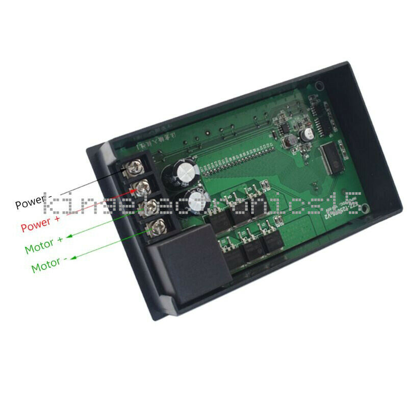 0~100% 40A Digital PWM Motor Speed Controller DC 12V 24V 36V 48V Time Reversible