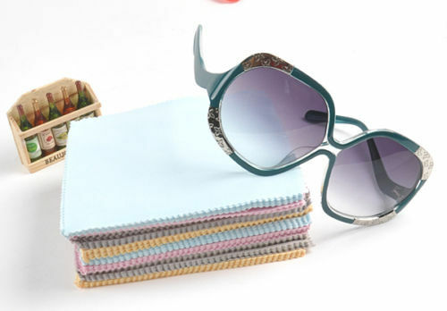 100pcs Microfiber Cleaning Cloth For Phone Screen Camera Lens Eye Glasses