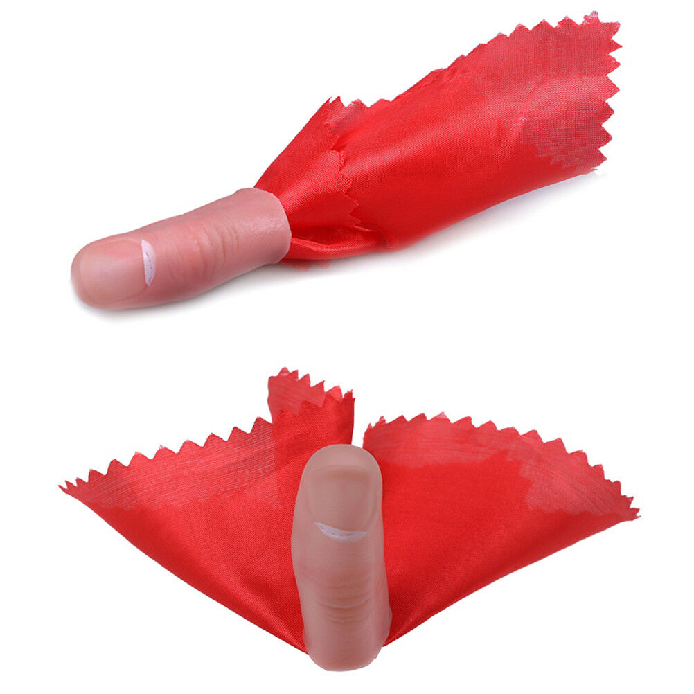 Magic thumb tip trick rubber close up vanish appearing finger trick props.l8