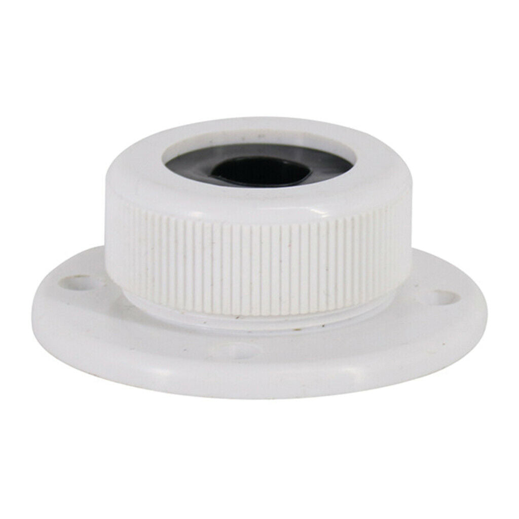 ABS Water Tight Cable Pass Thru Outlet for Boats Marine w/Threaded Cap