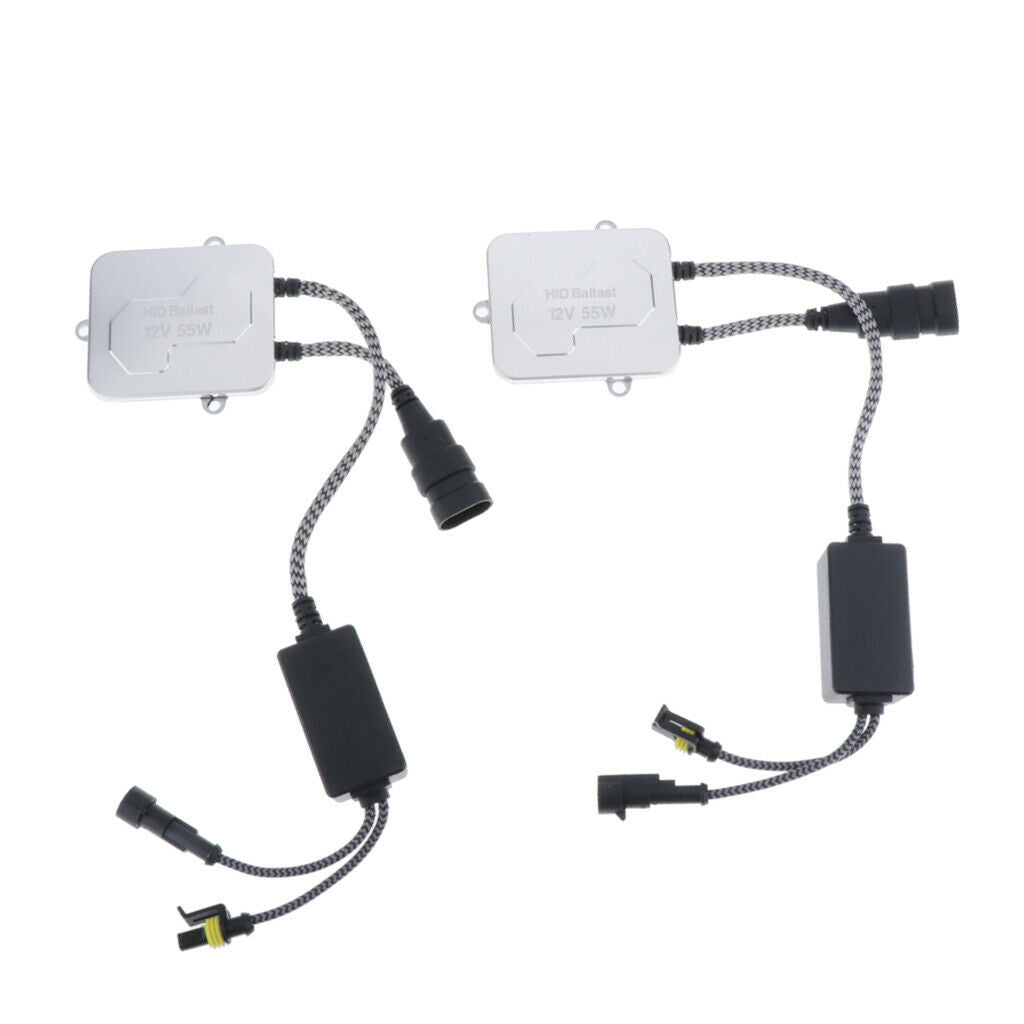 2 Pieces HID Ballast Headlight Control Unit Xenon Headlight with Igniter