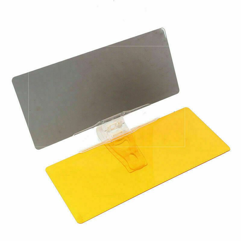 2in1 Tac Visor Day Night Anti Glare Visor Driving Safety Flip Down Car Glasses