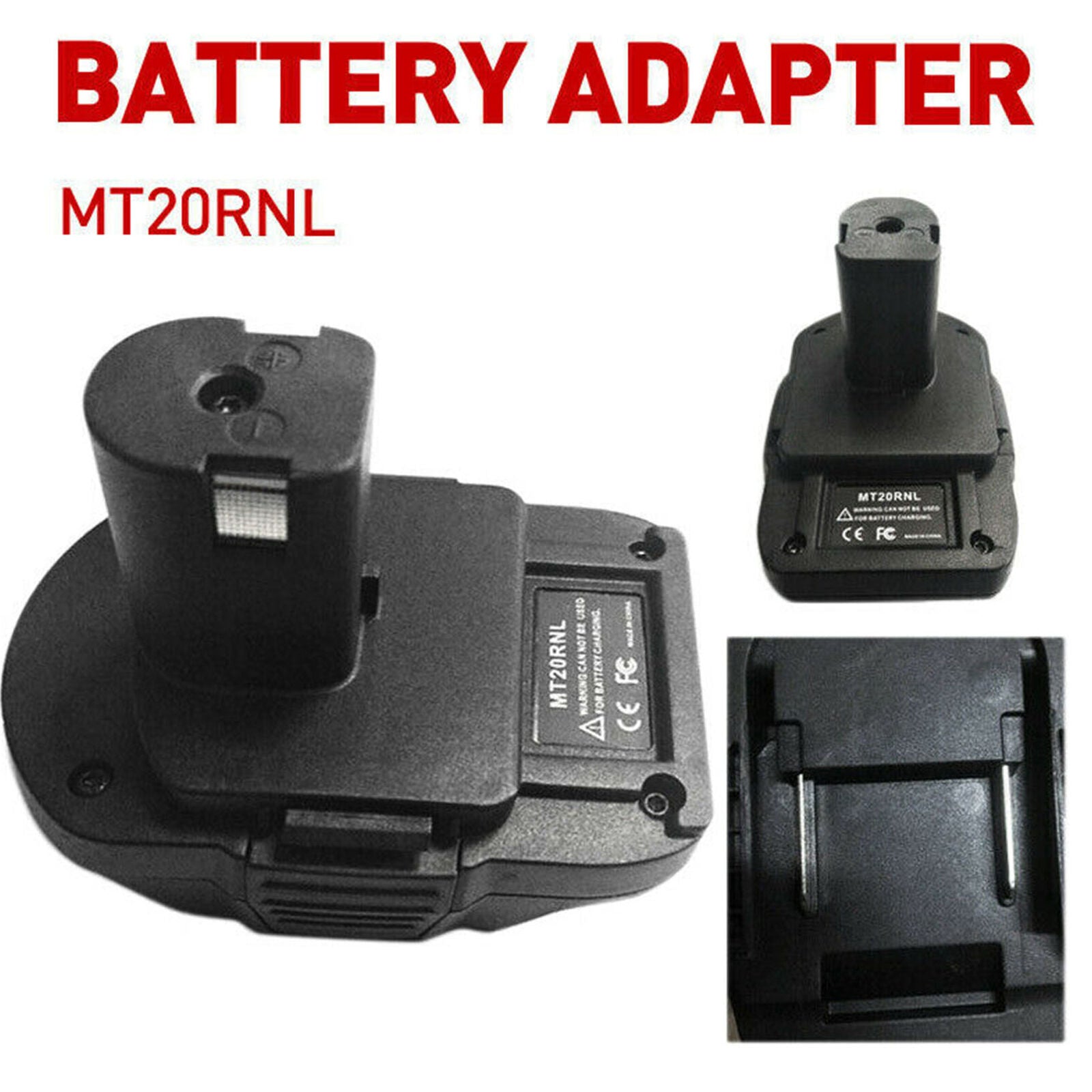 Battery Adapter For Makita BL1840 Converter To Ryobi 18V USB Charge Port
