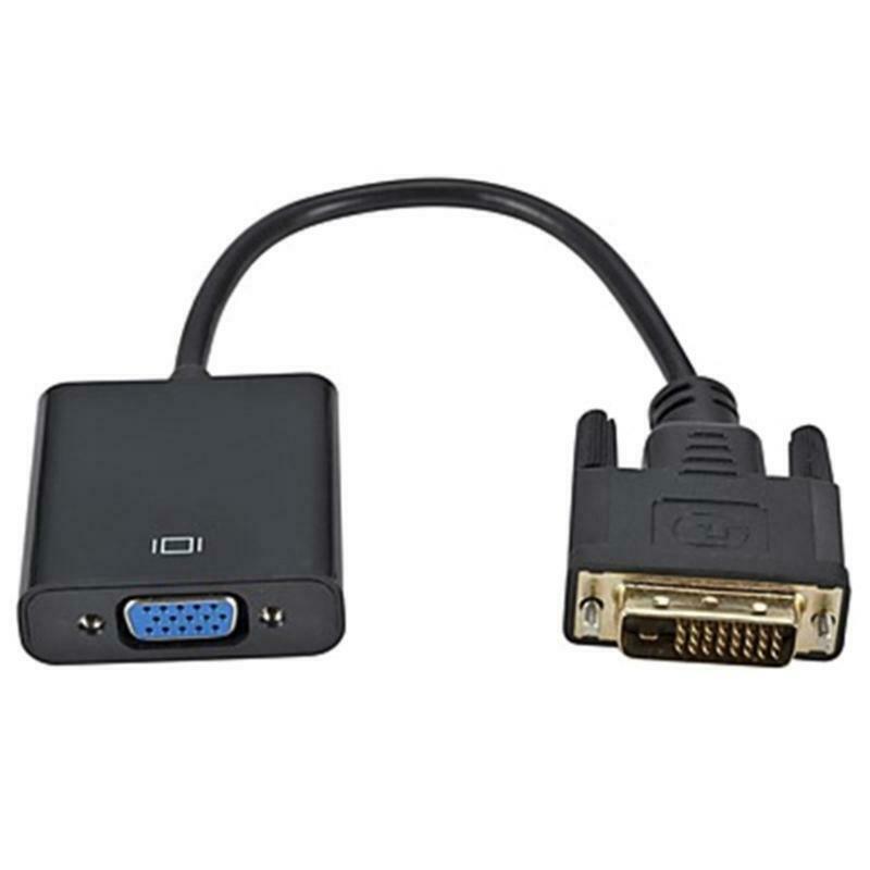 Male to VGA Male Converter Digital Video Cable PC Monitor HD-compatible