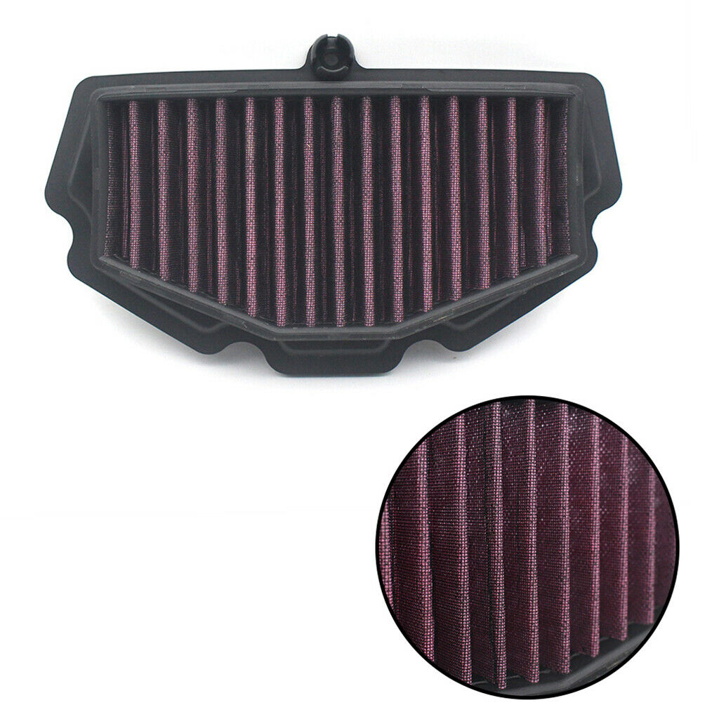 Motorcycle Air Filter Cleaner Plastic+Cotton Material Easy Replace 230x130mm