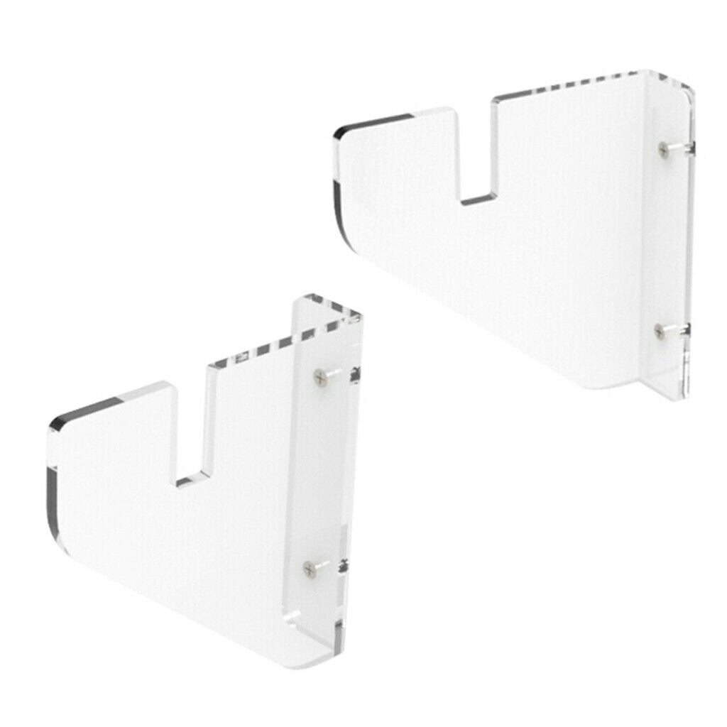 Transparent Skateboard Wall Mounted Display Bracket Rack Holder Storage