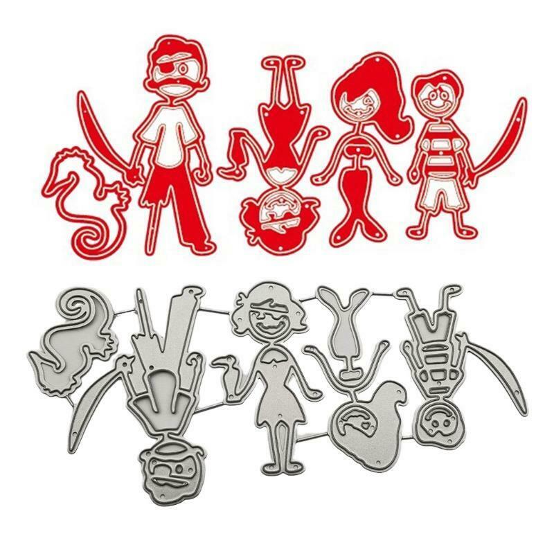Lovely Family Metal Cutting Dies Stencils DIY Scrapbooking Album Paper Card Mold