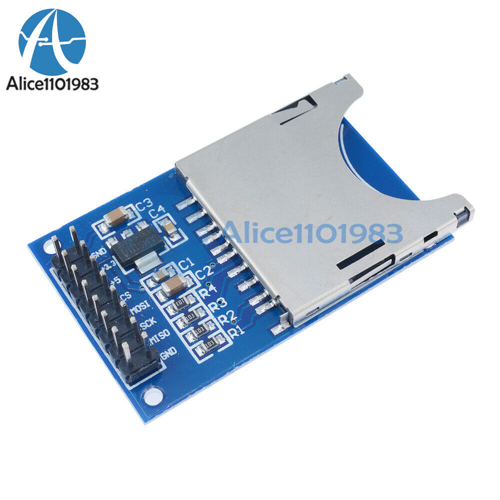 10PCS SD Card Module Slot Socket Reader For Arduino DIY ARM MCU Read And Write