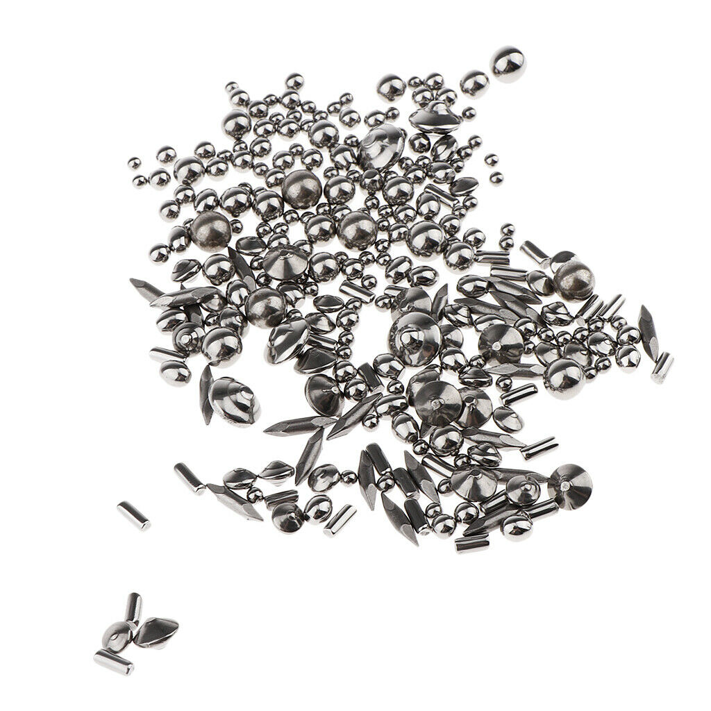 1BL / 450g Stainless Steel Loose Beads Spacer Beads DIY Cord Bead