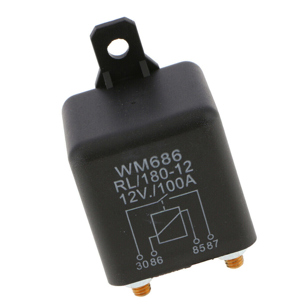 12V 100A General Purpose Split Charge Starter Relay Switch