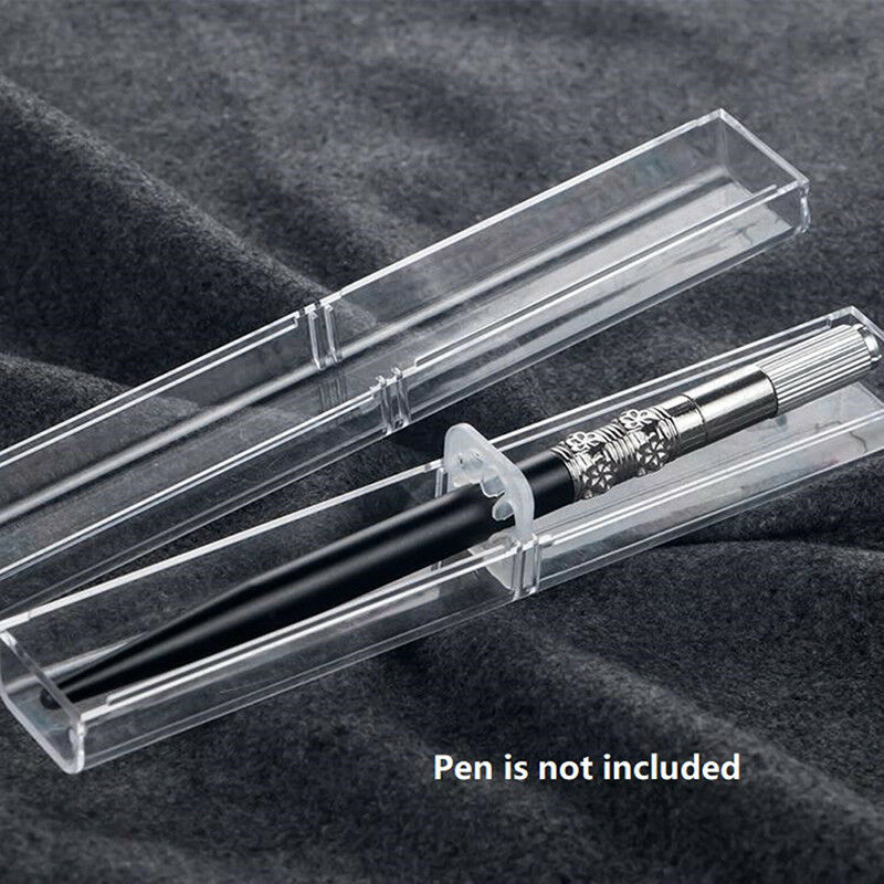 1pc Manual Acrylic Microblading Permanent Tattoo Pen Box Holder Transpare.l8
