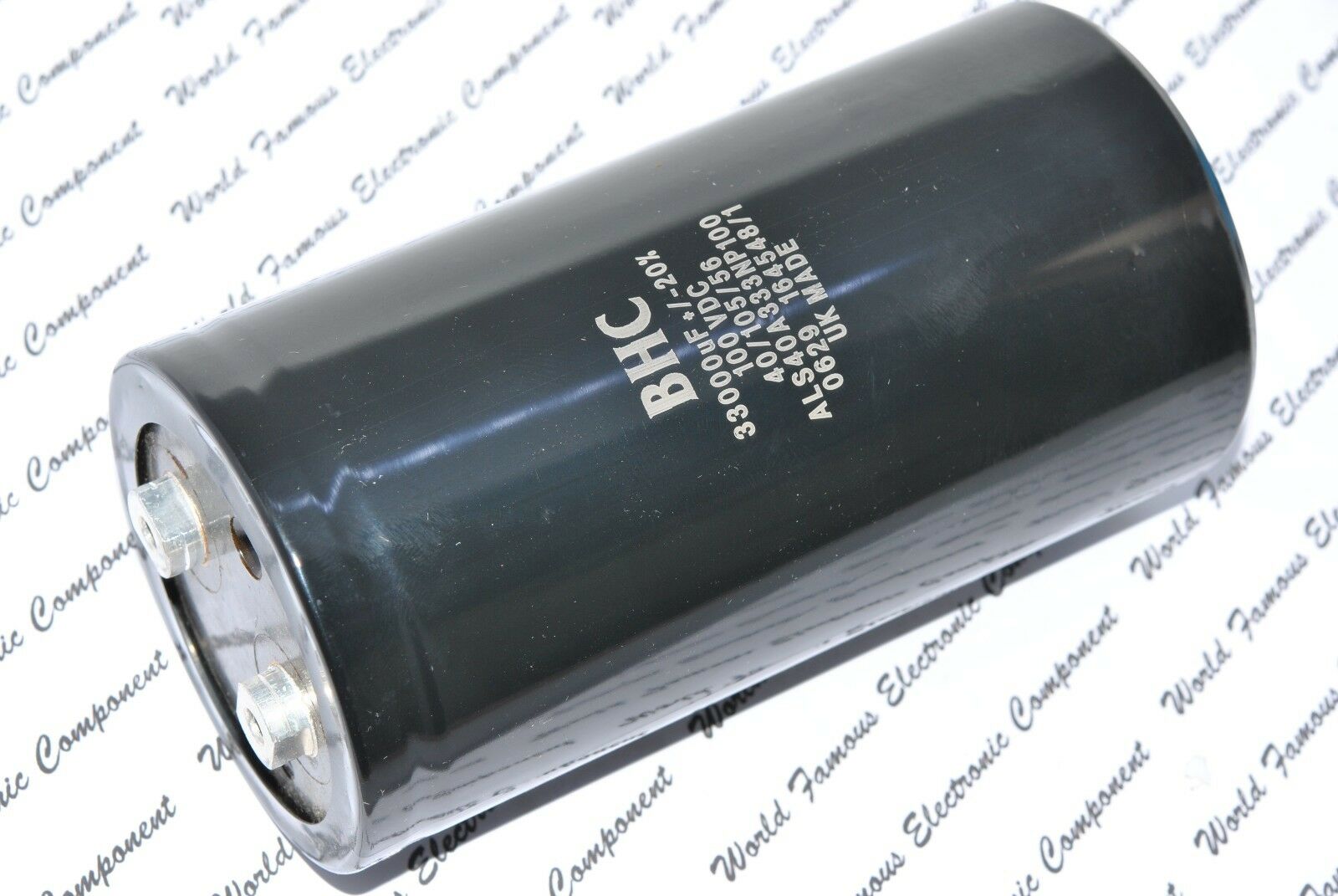 1pcs - BHC 33000uF 100V ALS40A333NP100 Screw Terminal Electrolytic Capacitor