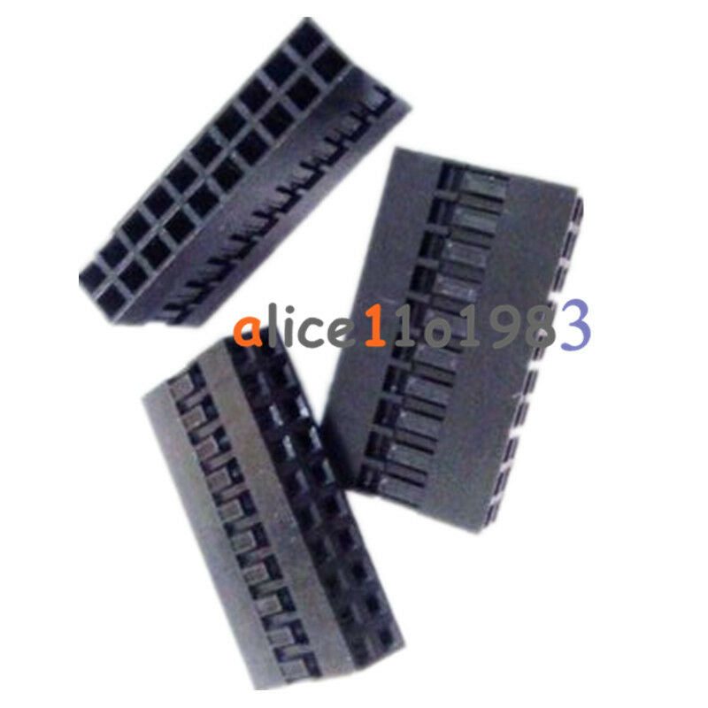 20PCS Dupont Connector Housing Female Connector 2.54mm 2,54mm 2x10Pin