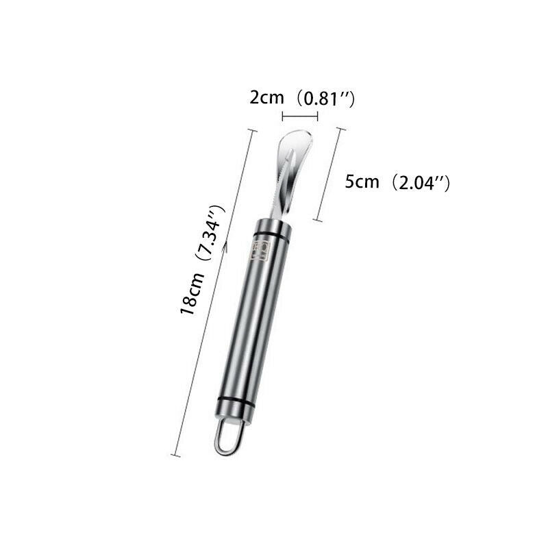 Stainless Steel Orange Lemon Peeler Parer Fruit Vegetable Kitchen Gadge.l8