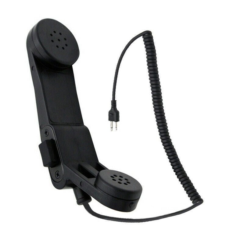 H250 Military Handheld Speaker Mic Shoulder Microphone PTT for ICOM IC-V85 IC-F3