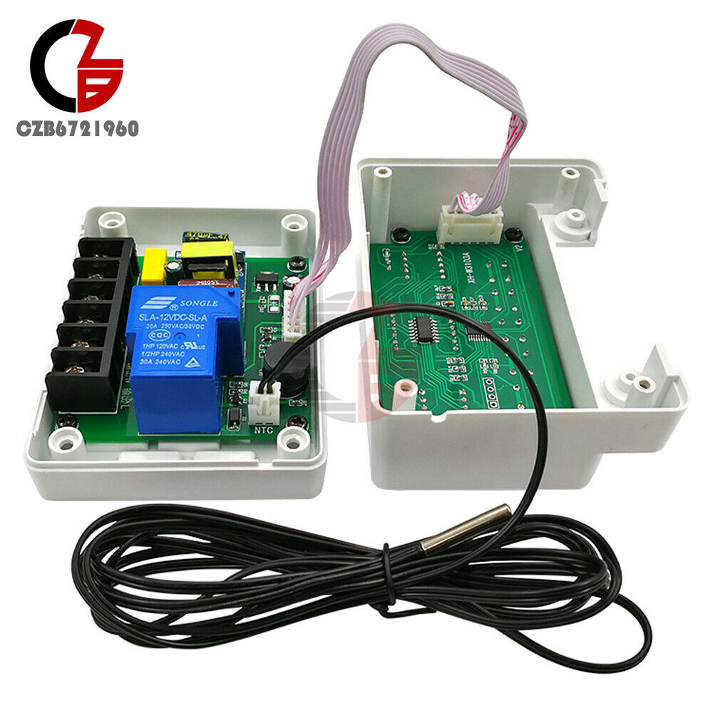 New 6600W AC 220V 30A Digital Thermostat Temperature Controller Temperature