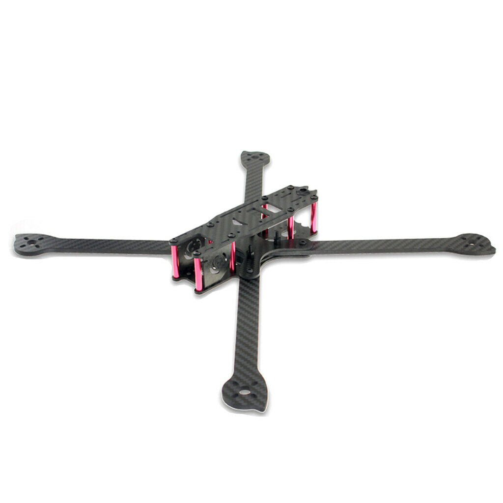 Alloy 360mm Carbon Fiber Body Frame Rack for 8-9inch RC FPV Racing Drone Kit