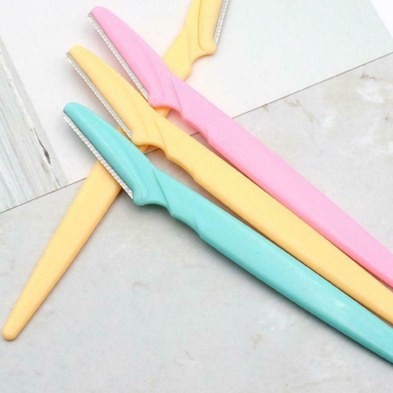 Eyebrow Facial Hair Trimmer Shaper Exfoliating Tool for Women and Men 15 Pcs