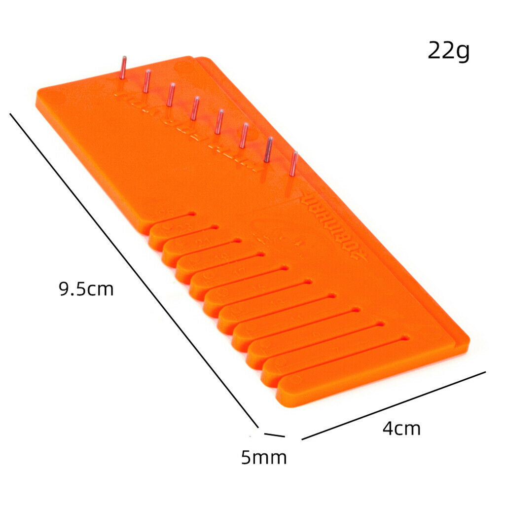 Carp Fishing Jig Tool Feeder Jigs Hair Leader Measurement Angler Equipment